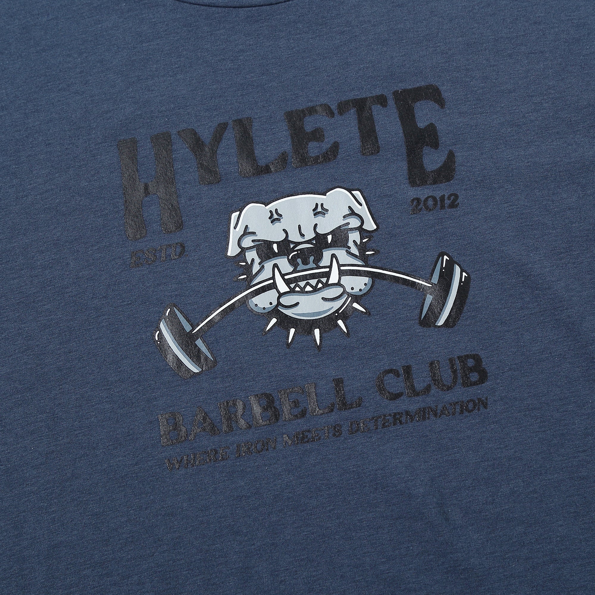 Barbell Club HY-Blend Crew Tee Navy